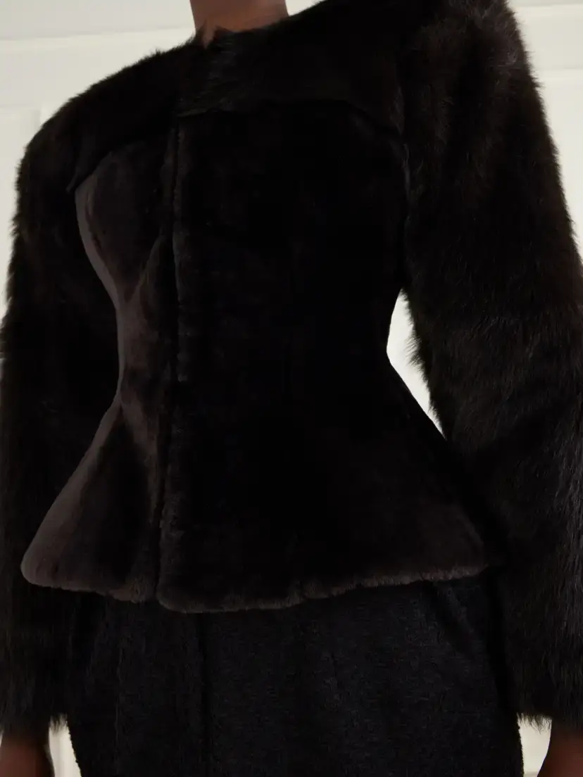 Magda Butrym Shearling Jacket | Thumbnail 4 Magda Butrym Shearling Jacket | Thumbnail 4