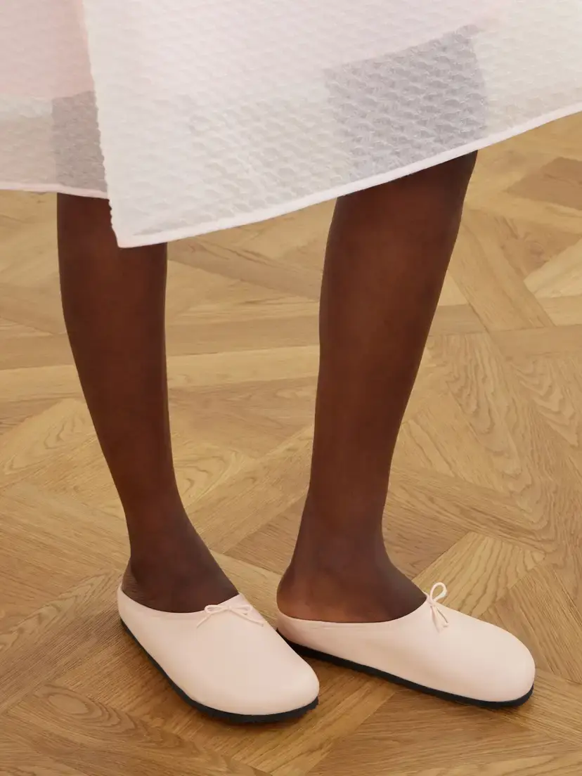 Birkenstock 1774 + Repetto Opera Bow-embellished Leather Slip-ons | Thumbnail 6 Birkenstock 1774 + Repetto Opera Bow-embellished Leather Slip-ons | Thumbnail 6