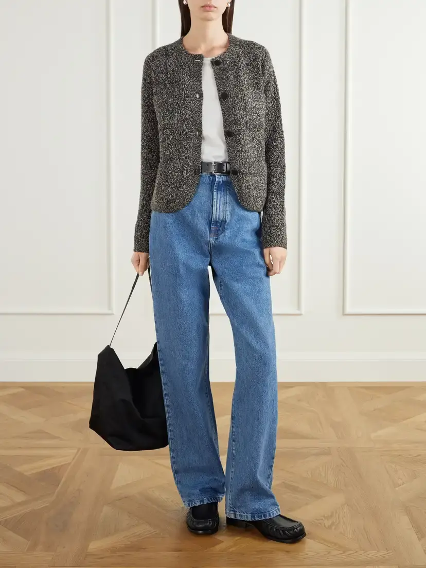 Arch4 Tulip Tweed Cashmere Cardigan | Thumbnail 2 Arch4 Tulip Tweed Cashmere Cardigan | Thumbnail 2