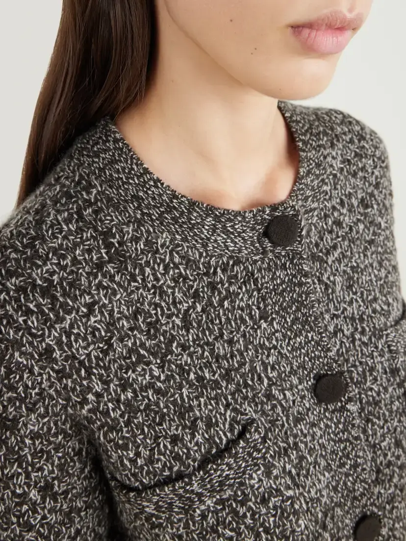 Arch4 Tulip Tweed Cashmere Cardigan | Thumbnail 5 Arch4 Tulip Tweed Cashmere Cardigan | Thumbnail 5