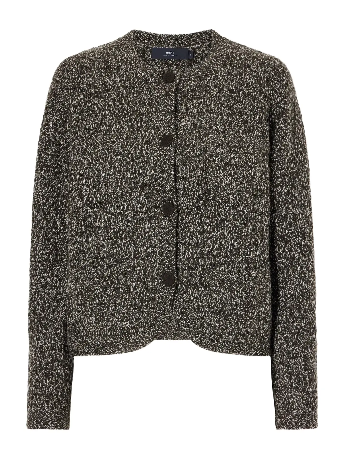 Arch4 Tulip Tweed Cashmere Cardigan