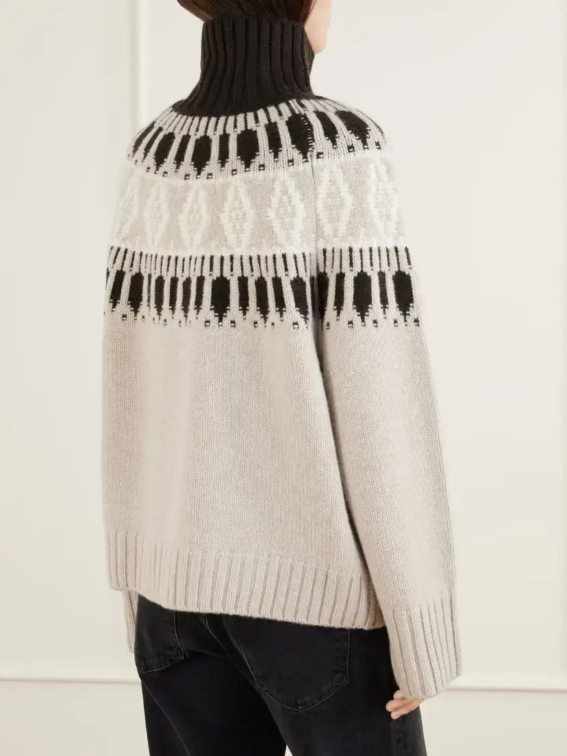 Arch4 Whistler Fair Isle Intarsia-knit Cashmere Turtleneck Sweater | Thumbnail 4