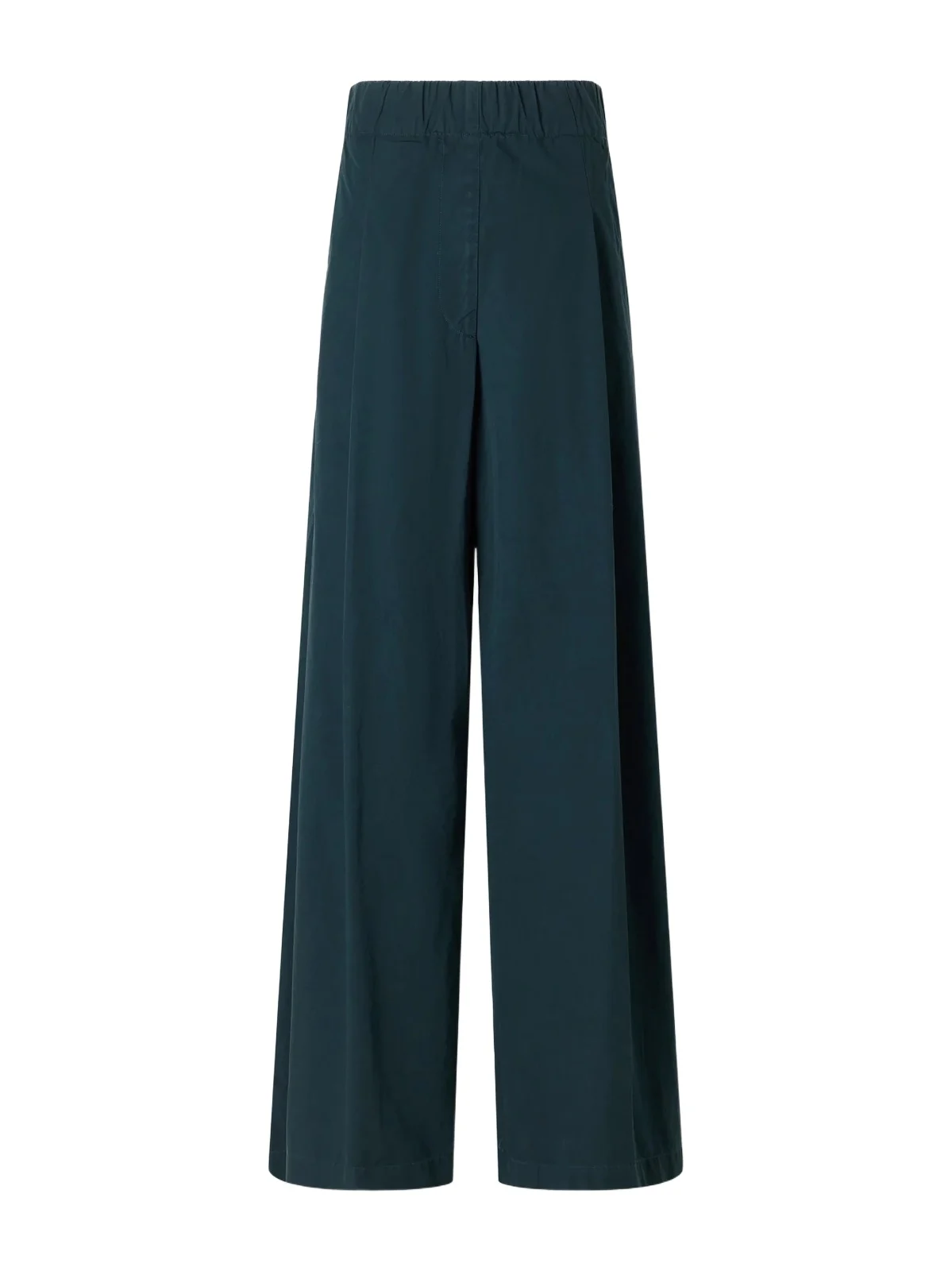 Cotton-poplin Wide-leg Pants
