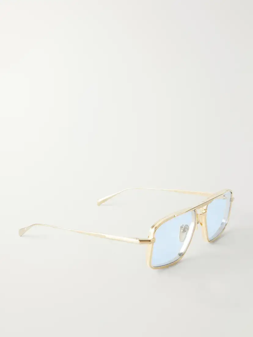 Jacques Marie Mage Earl Aviator-style Gold-tone Sunglasses | Thumbnail 3 Jacques Marie Mage Earl Aviator-style Gold-tone Sunglasses | Thumbnail 3