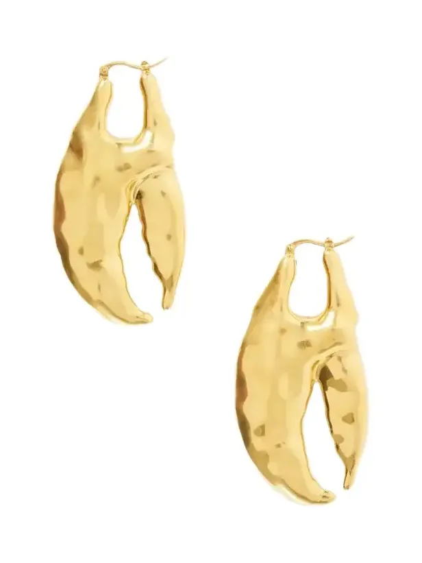 Homard Gold-tone Earrings