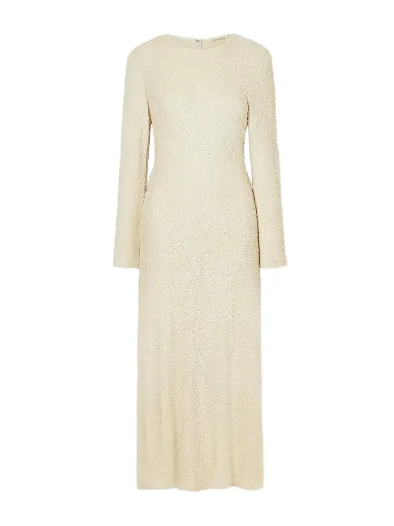 Heirlome Mercedes Bouclé Maxi Dress