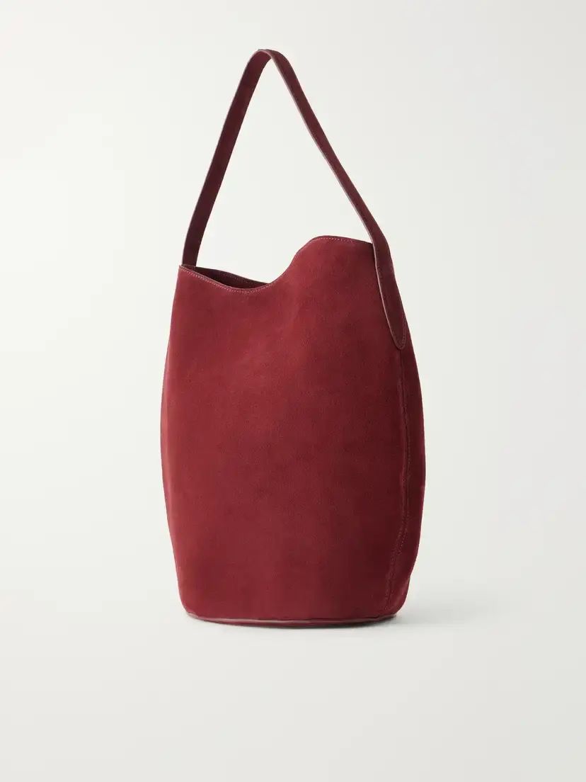 Liffner Belted Bucket Suede Shoulder Bag | Thumbnail 4 Liffner Belted Bucket Suede Shoulder Bag | Thumbnail 4
