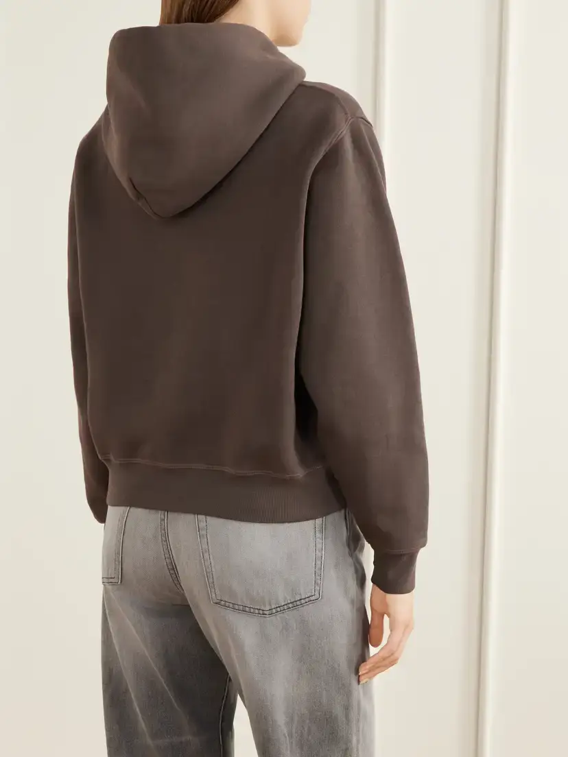 B SIDES Cotton-jersey Hoodie | Thumbnail 4