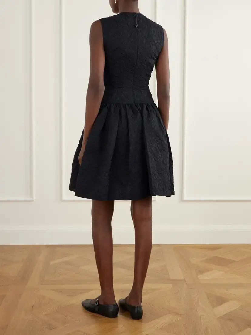 Cecilie Bahnsen Flodie Matelassé Midi Dress | Thumbnail 3 Cecilie Bahnsen Flodie Matelassé Midi Dress | Thumbnail 3