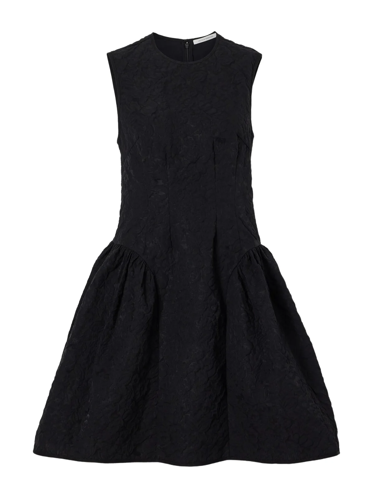 Cecilie Bahnsen Flodie Matelassé Midi Dress