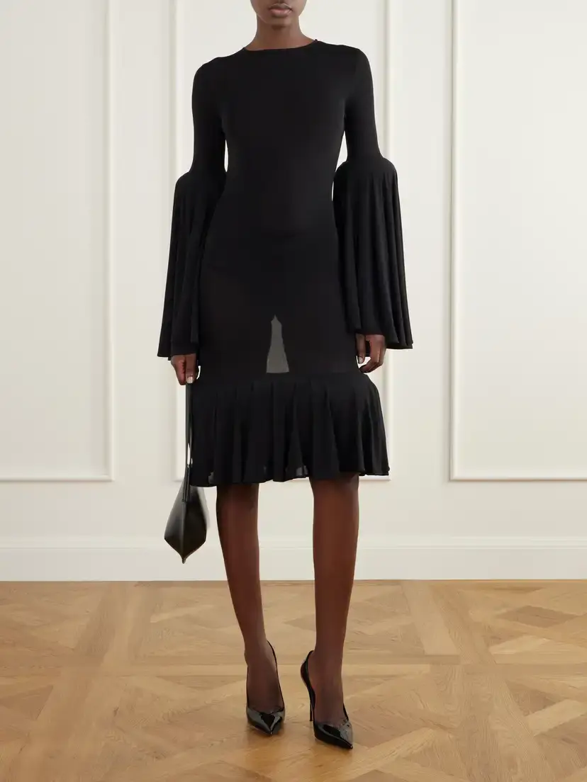Jean Paul Gaultier Gathered Jersey Blouse | Thumbnail 2 Jean Paul Gaultier Gathered Jersey Blouse | Thumbnail 2