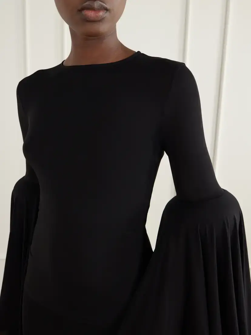 Jean Paul Gaultier Gathered Jersey Blouse | Thumbnail 5 Jean Paul Gaultier Gathered Jersey Blouse | Thumbnail 5