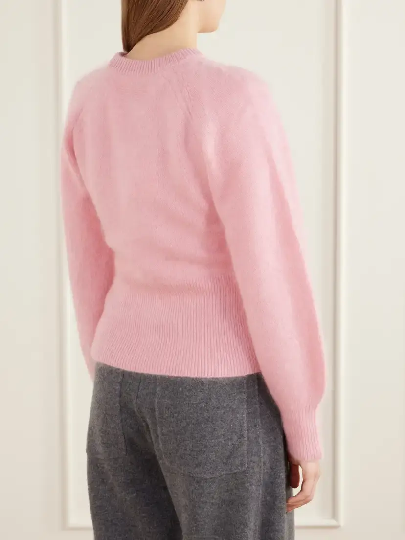 Guest In Residence Grizzly Cashmere Cardigan | Thumbnail 4