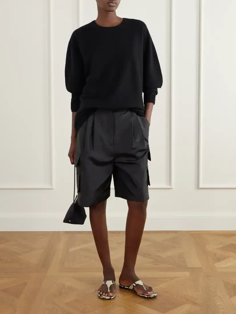 Tibi Stella Shell Shorts | Thumbnail 2