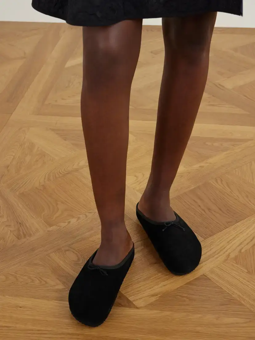 Birkenstock 1774 + Repetto Opera Bow-embellished Suede Slip-ons | Thumbnail 6 Birkenstock 1774 + Repetto Opera Bow-embellished Suede Slip-ons | Thumbnail 6