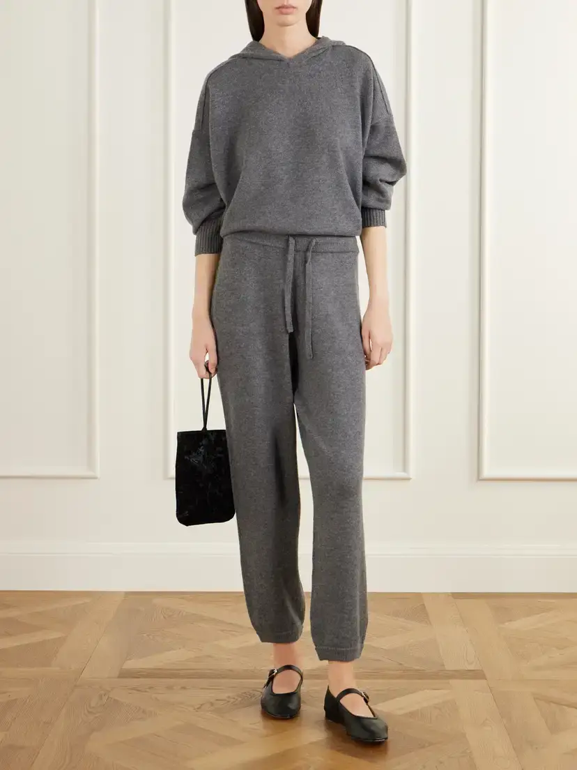 Arch4 Oli Cashmere Hoodie And Pants Set - Gray | Thumbnail 2