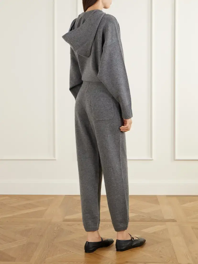 Arch4 Oli Cashmere Hoodie And Pants Set - Gray | Thumbnail 3