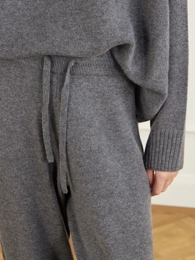 Arch4 Oli Cashmere Hoodie And Pants Set - Gray | Thumbnail 4