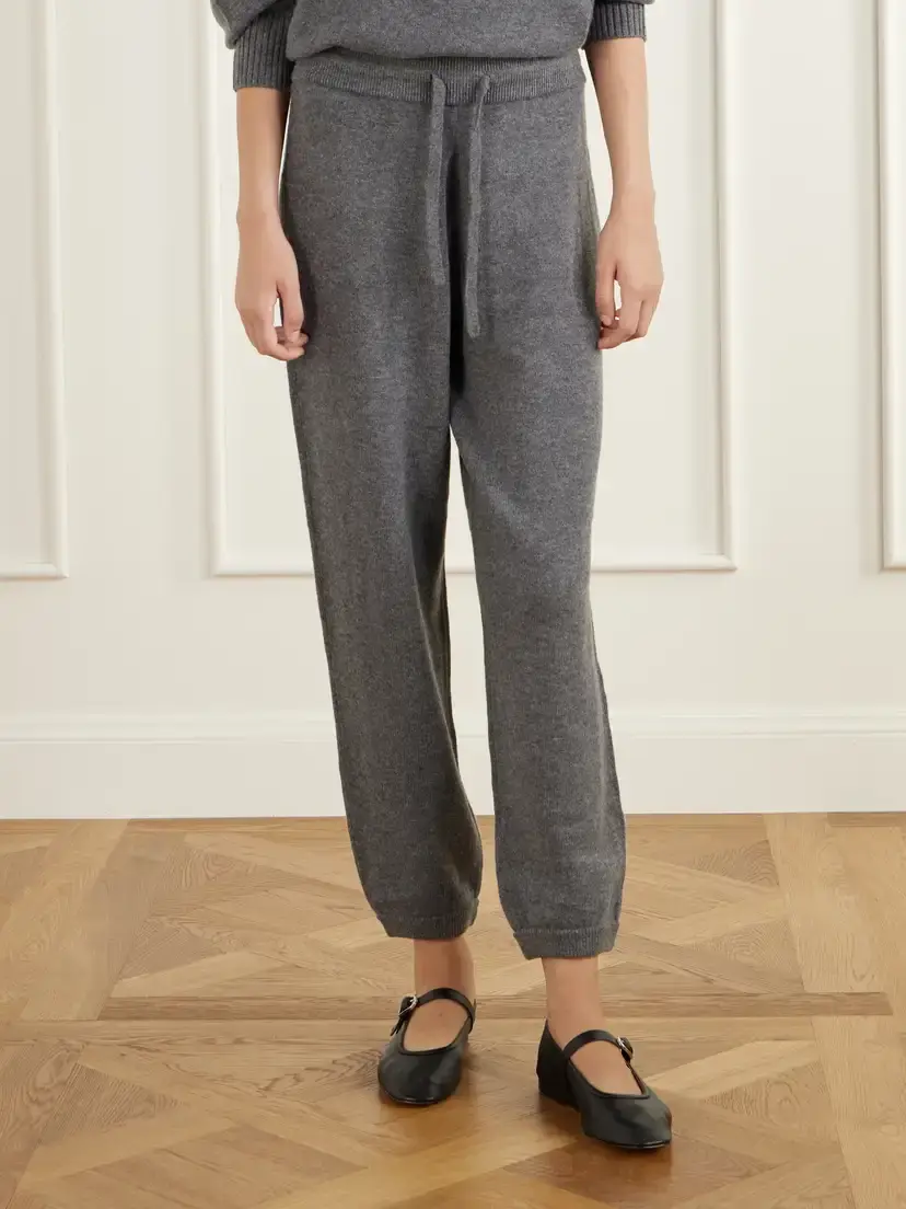 Arch4 Oli Cashmere Hoodie And Pants Set - Gray | Thumbnail 5