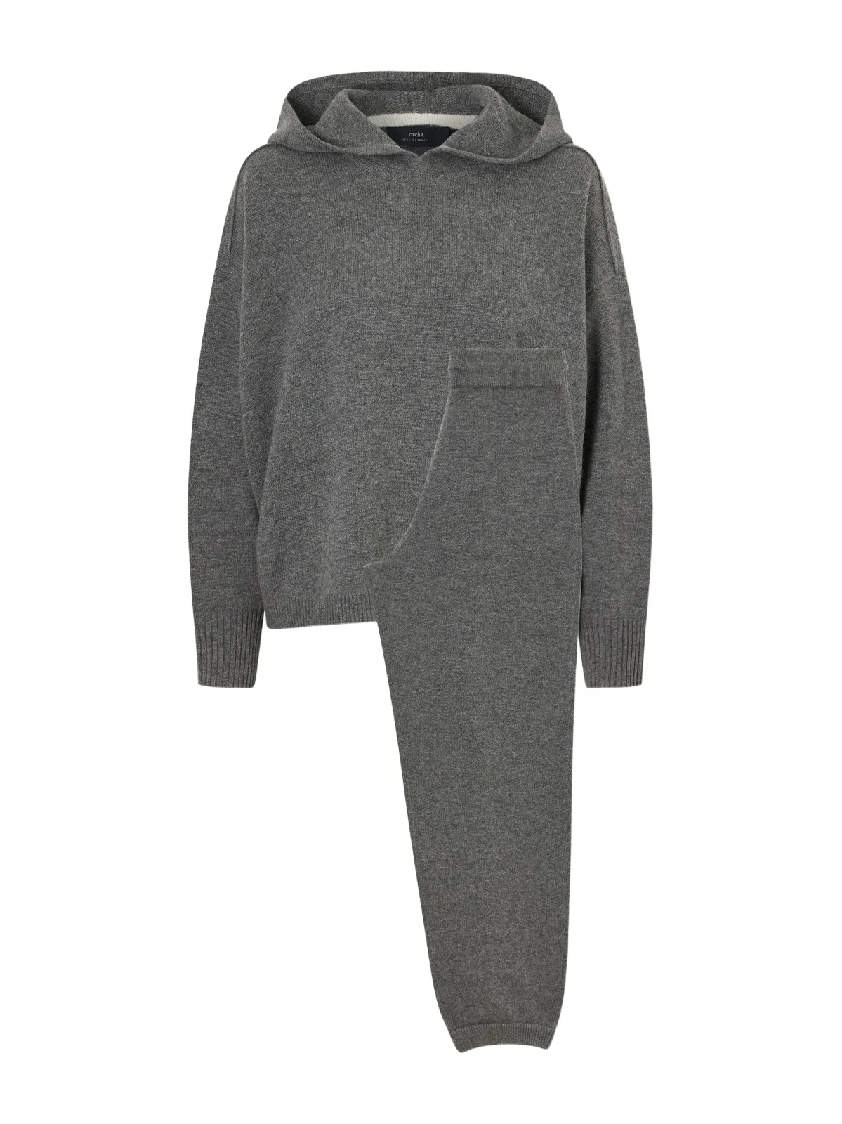 Arch4 Oli Cashmere Hoodie And Pants Set - Gray