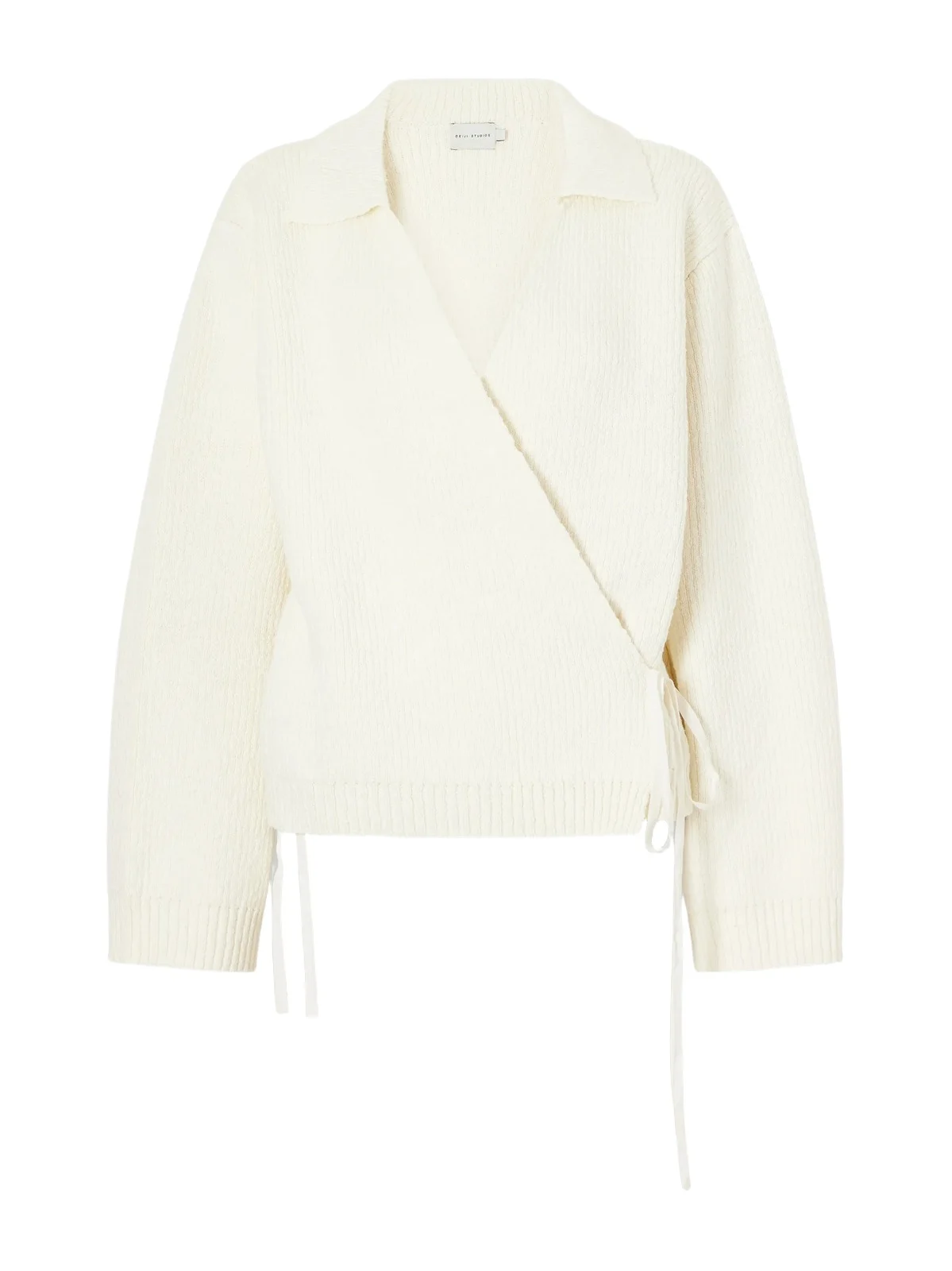 Deiji Studios Wrap Organic Cotton Cardigan