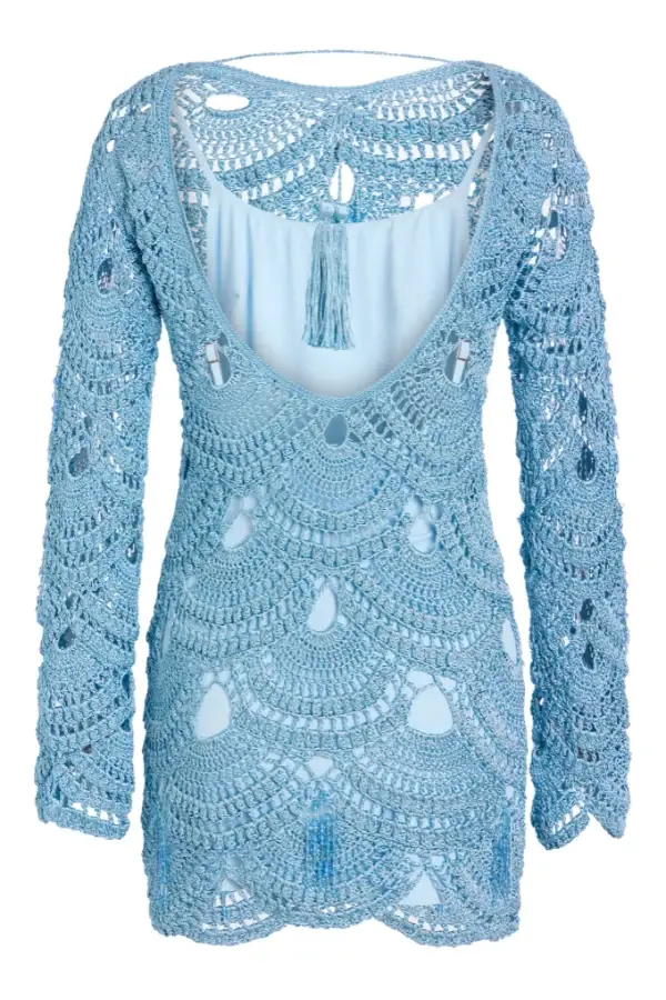 PatBo ANTONIA CROCHET MINI DRESS | Thumbnail 6 PatBo ANTONIA CROCHET MINI DRESS | Thumbnail 6