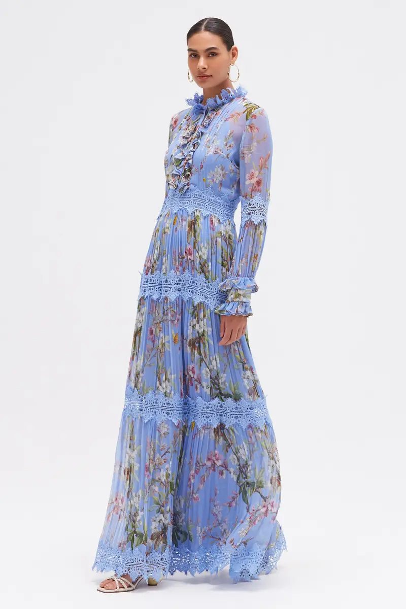 PatBo DELICATA FLUTTER MAXI DRESS | Thumbnail 2 PatBo DELICATA FLUTTER MAXI DRESS | Thumbnail 2