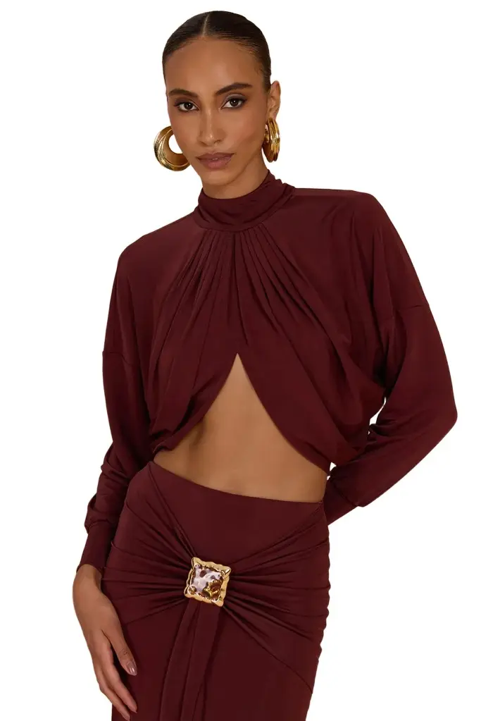 HELO JERSEY LONG SLEEVE TOP HELO JERSEY LONG SLEEVE TOP