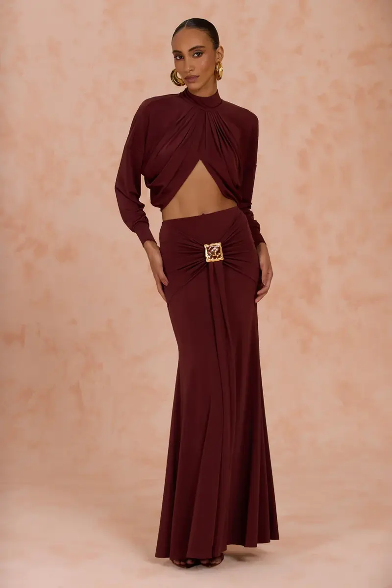 HELO JERSEY MAXI SKIRT HELO JERSEY MAXI SKIRT