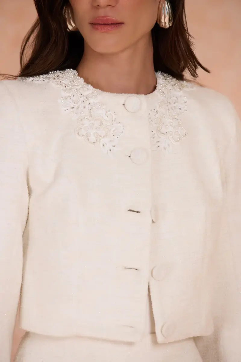PatBo NOEMI TWEED JACKET | Thumbnail 3 PatBo NOEMI TWEED JACKET | Thumbnail 3