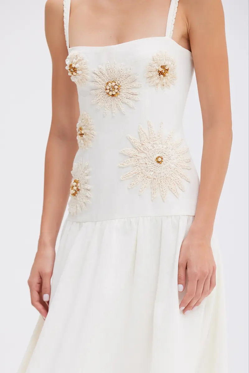 PatBo TROPIC LINEN MIDI DRESS | Thumbnail 2 PatBo TROPIC LINEN MIDI DRESS | Thumbnail 2
