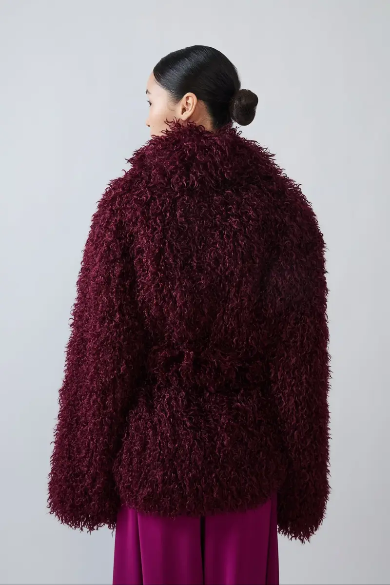 Lapointe Faux Mongolian Jacket | Thumbnail 2