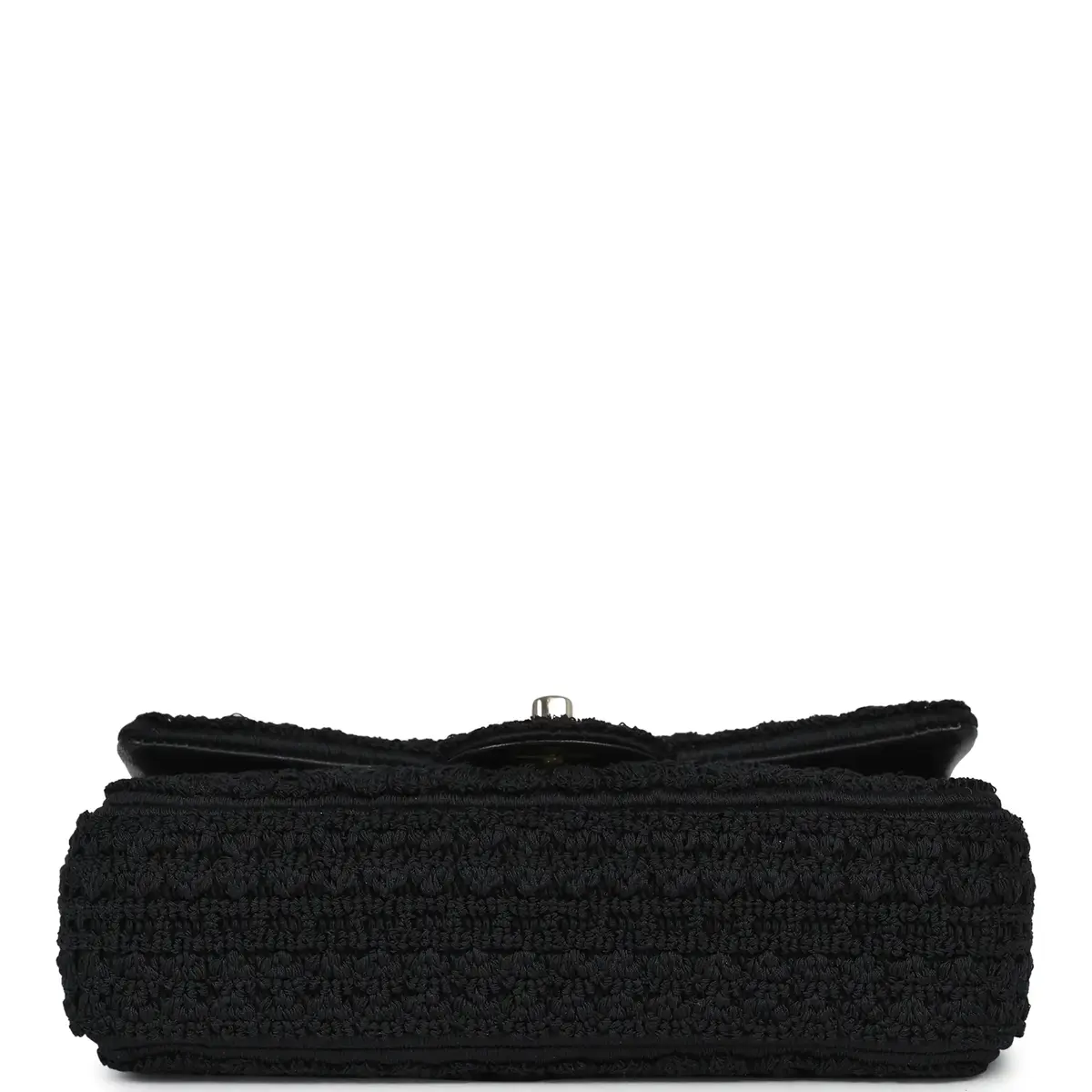 Chanel Chanel Mini "Coco Boho" Flap Bag Black Crochet Light Gold Hardware | Thumbnail 6 Chanel Chanel Mini "Coco Boho" Flap Bag Black Crochet Light Gold Hardware | Thumbnail 6