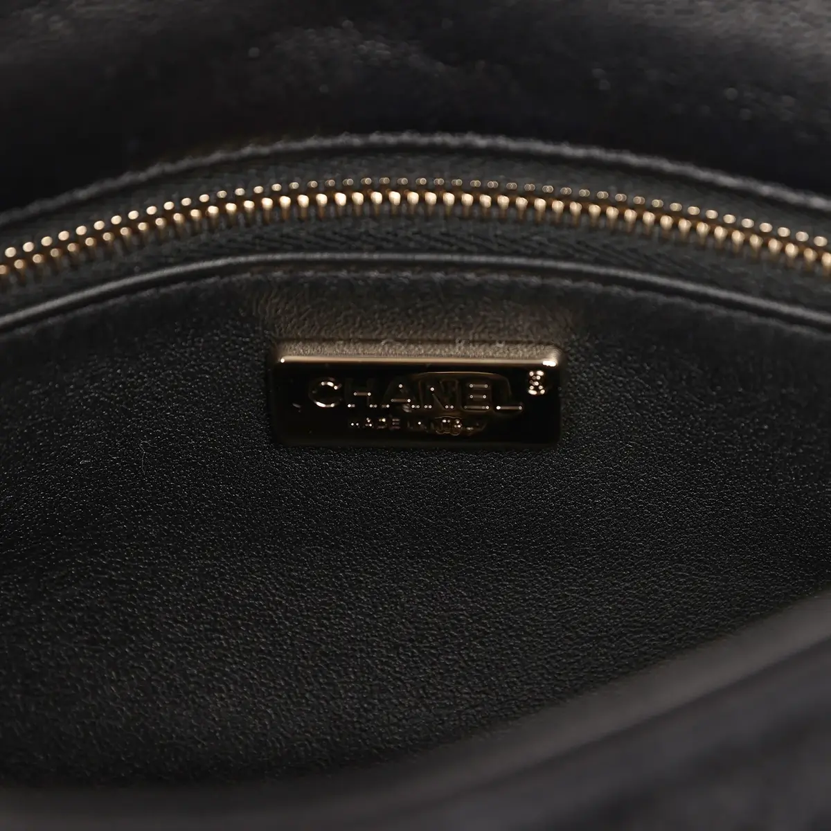 Chanel Chanel Mini "Coco Boho" Flap Bag Black Crochet Light Gold Hardware | Thumbnail 8 Chanel Chanel Mini "Coco Boho" Flap Bag Black Crochet Light Gold Hardware | Thumbnail 8