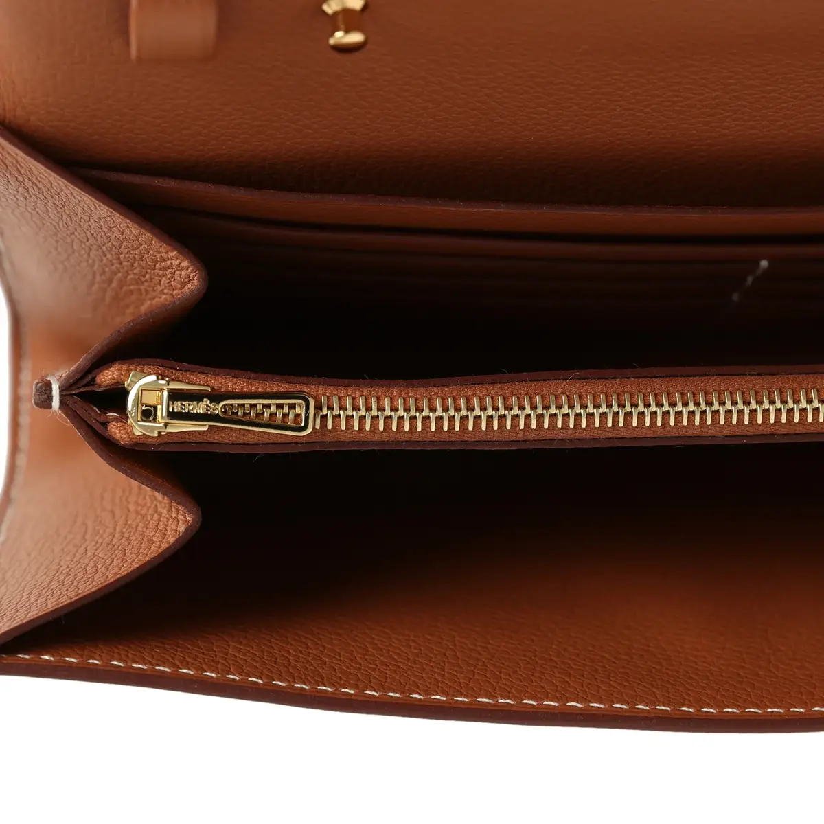 HERMÈS Hermes Constance Wallet To Go Gold Evercolor Gold Hardware | Thumbnail 8 HERMÈS Hermes Constance Wallet To Go Gold Evercolor Gold Hardware | Thumbnail 8