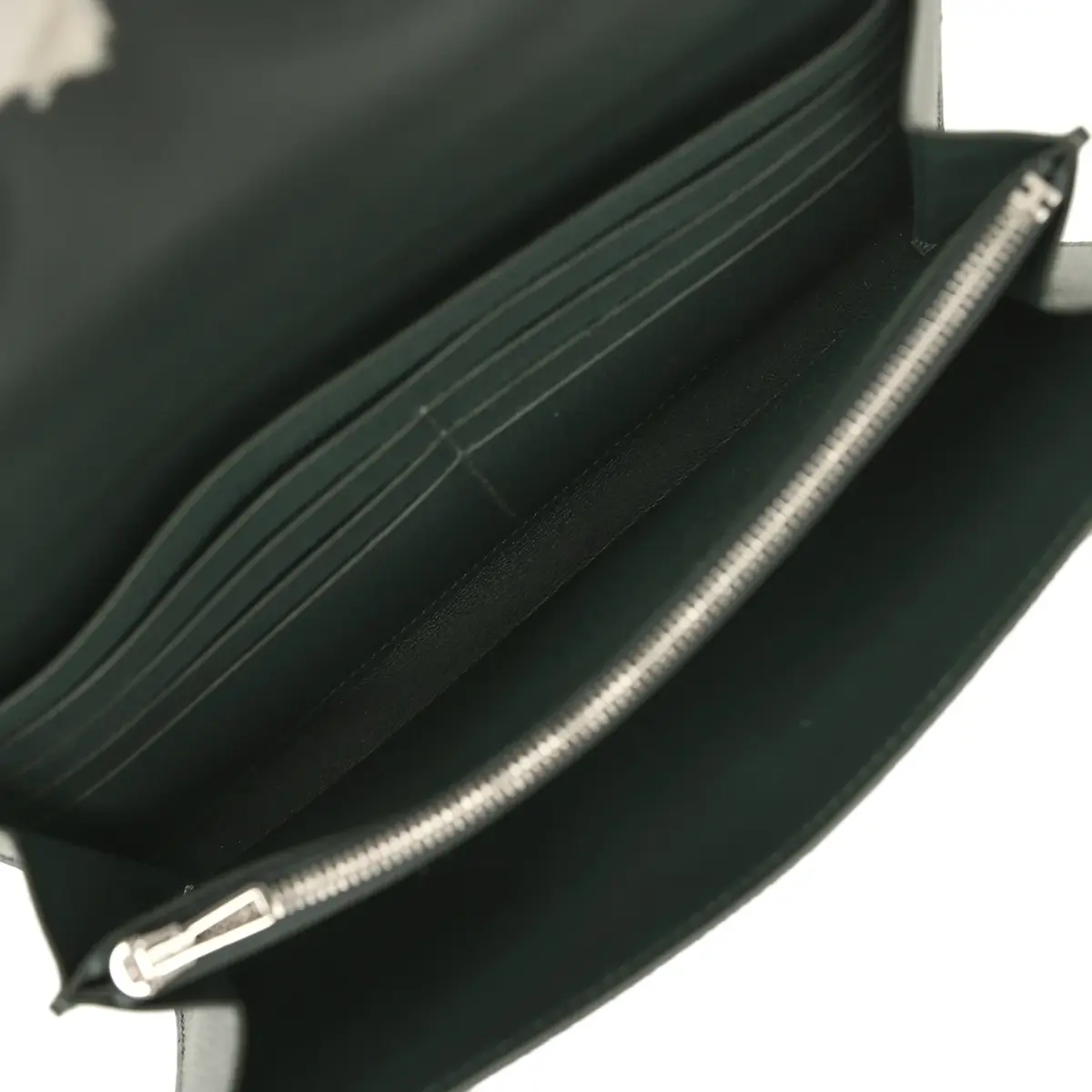 HERMÈS Hermes Constance Wallet To Go Vert Mangrove Epsom Palladium Hardware | Thumbnail 9 HERMÈS Hermes Constance Wallet To Go Vert Mangrove Epsom Palladium Hardware | Thumbnail 9