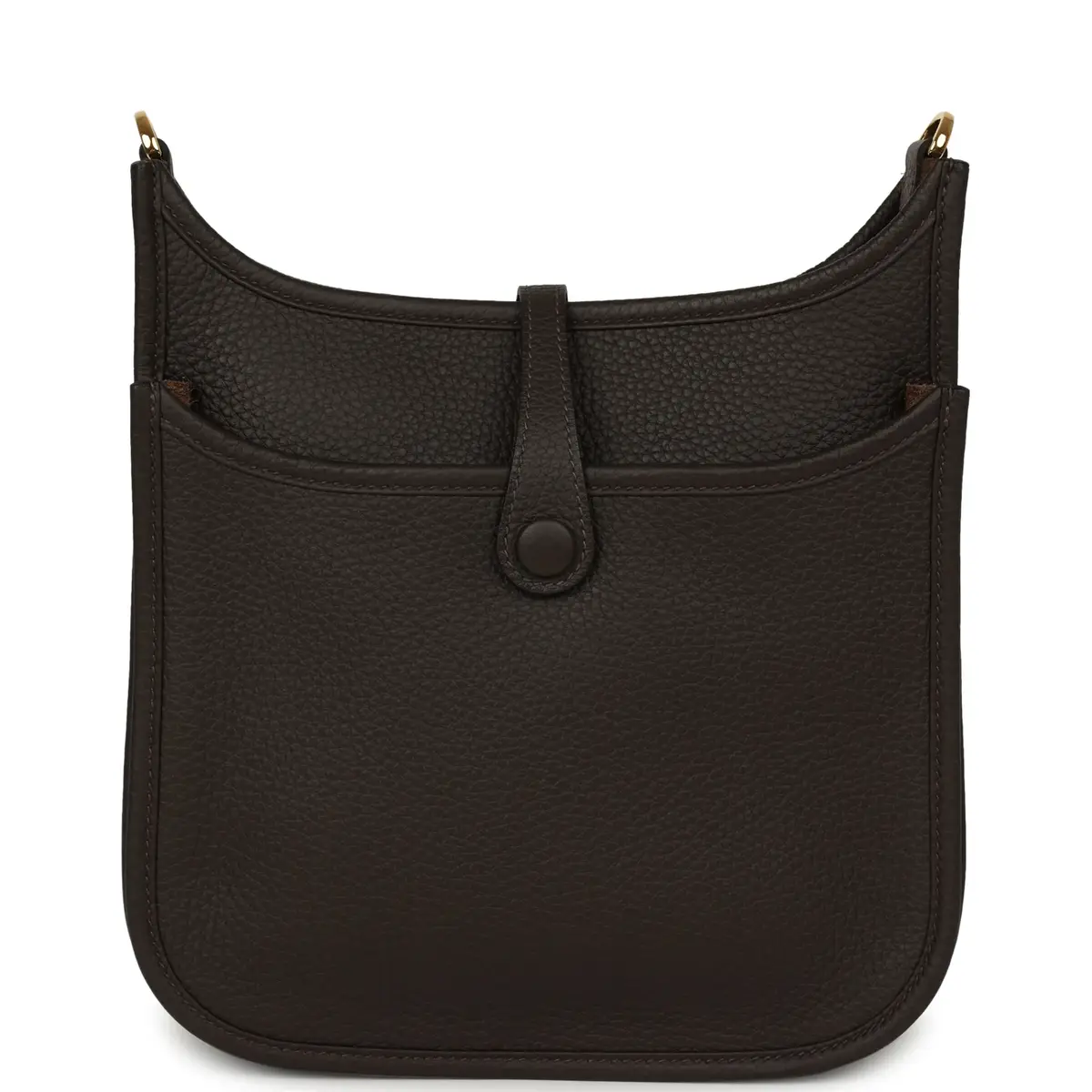 HERMÈS Hermes Evelyne 23 Ebene Clemence Gold Hardware | Thumbnail 4 HERMÈS Hermes Evelyne 23 Ebene Clemence Gold Hardware | Thumbnail 4