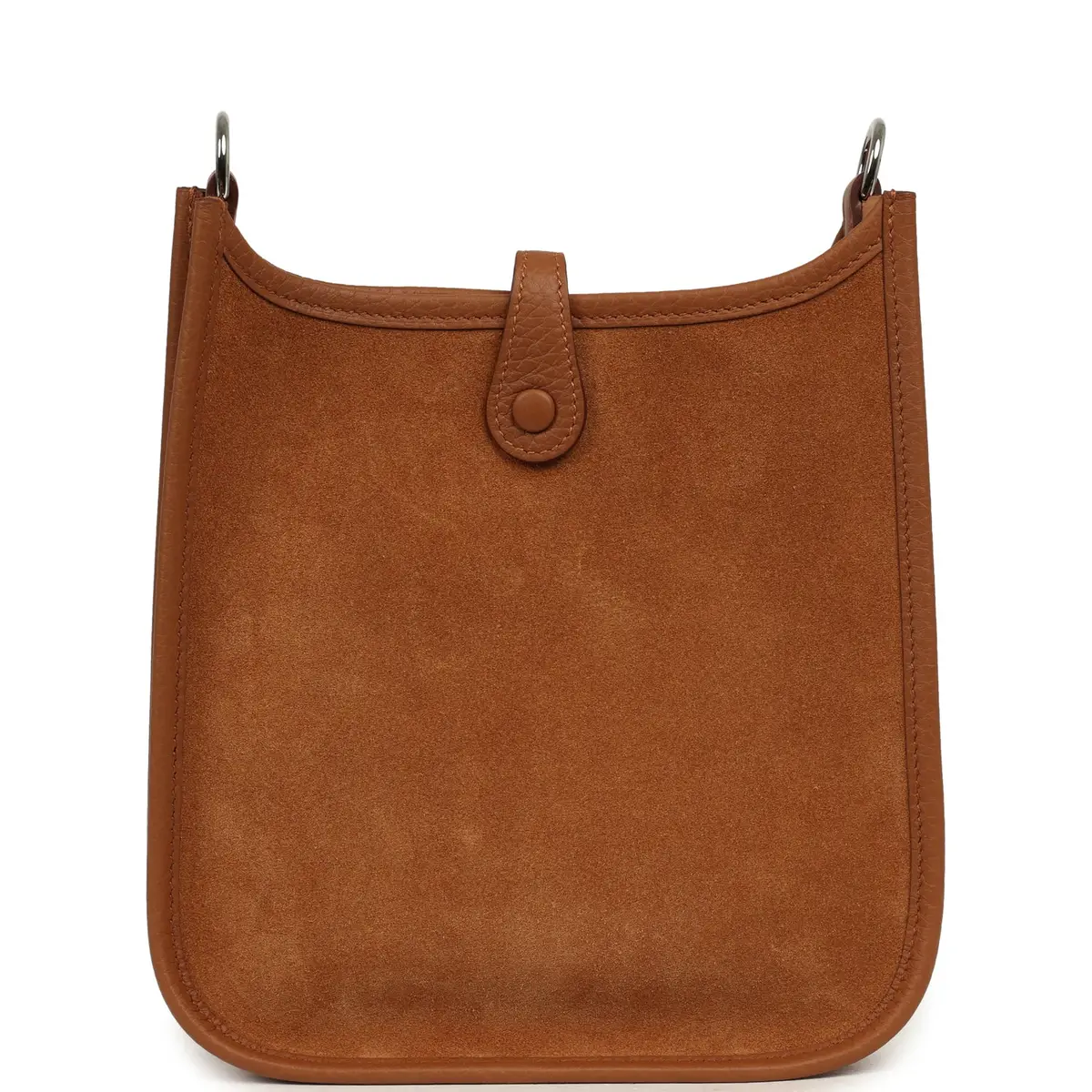 HERMÈS Hermes Evelyne TPM Chamois Grizzly, Gold Clemence Gold Hardware | Thumbnail 4 HERMÈS Hermes Evelyne TPM Chamois Grizzly, Gold Clemence Gold Hardware | Thumbnail 4