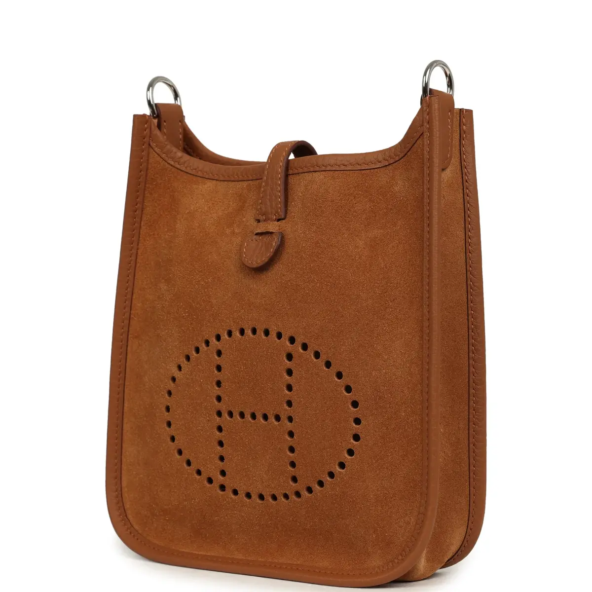 HERMÈS Hermes Evelyne TPM Chamois Grizzly, Gold Clemence Gold Hardware | Thumbnail 5 HERMÈS Hermes Evelyne TPM Chamois Grizzly, Gold Clemence Gold Hardware | Thumbnail 5