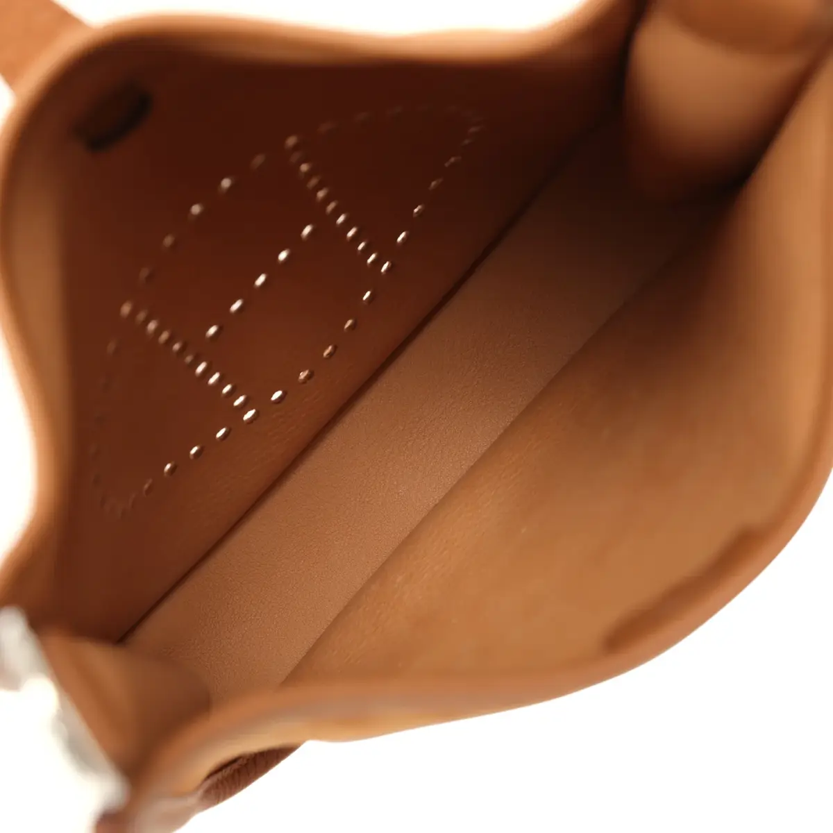 HERMÈS Hermes Evelyne TPM Chamois Grizzly, Gold Clemence Gold Hardware | Thumbnail 8 HERMÈS Hermes Evelyne TPM Chamois Grizzly, Gold Clemence Gold Hardware | Thumbnail 8