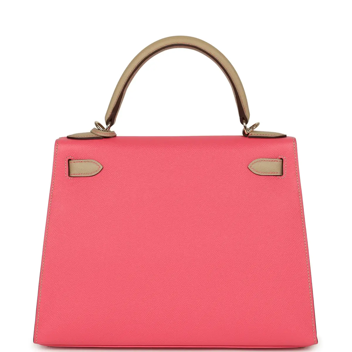 HERMÈS Hermes Special Order (HSS) Kelly Sellier 28 Rose Azalee, Trench Epsom Permabrass Hardware | Thumbnail 4 HERMÈS Hermes Special Order (HSS) Kelly Sellier 28 Rose Azalee, Trench Epsom Permabrass Hardware | Thumbnail 4