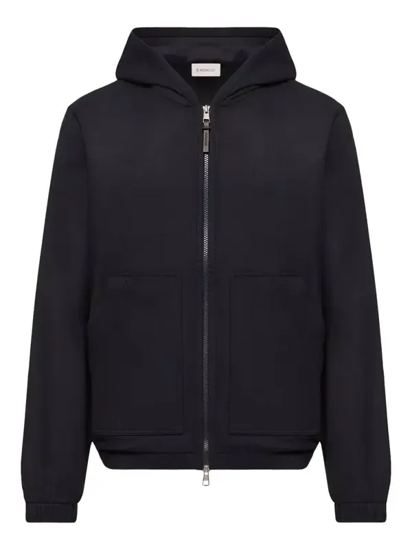 Flannel Zip-up Hoodie Flannel Zip-up Hoodie