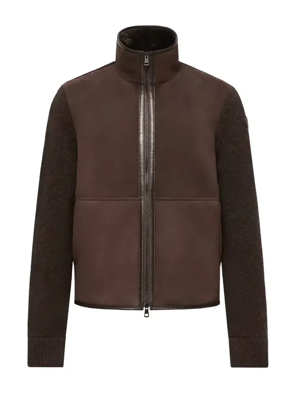 Wool Zip-up Cardigan Wool Zip-up Cardigan