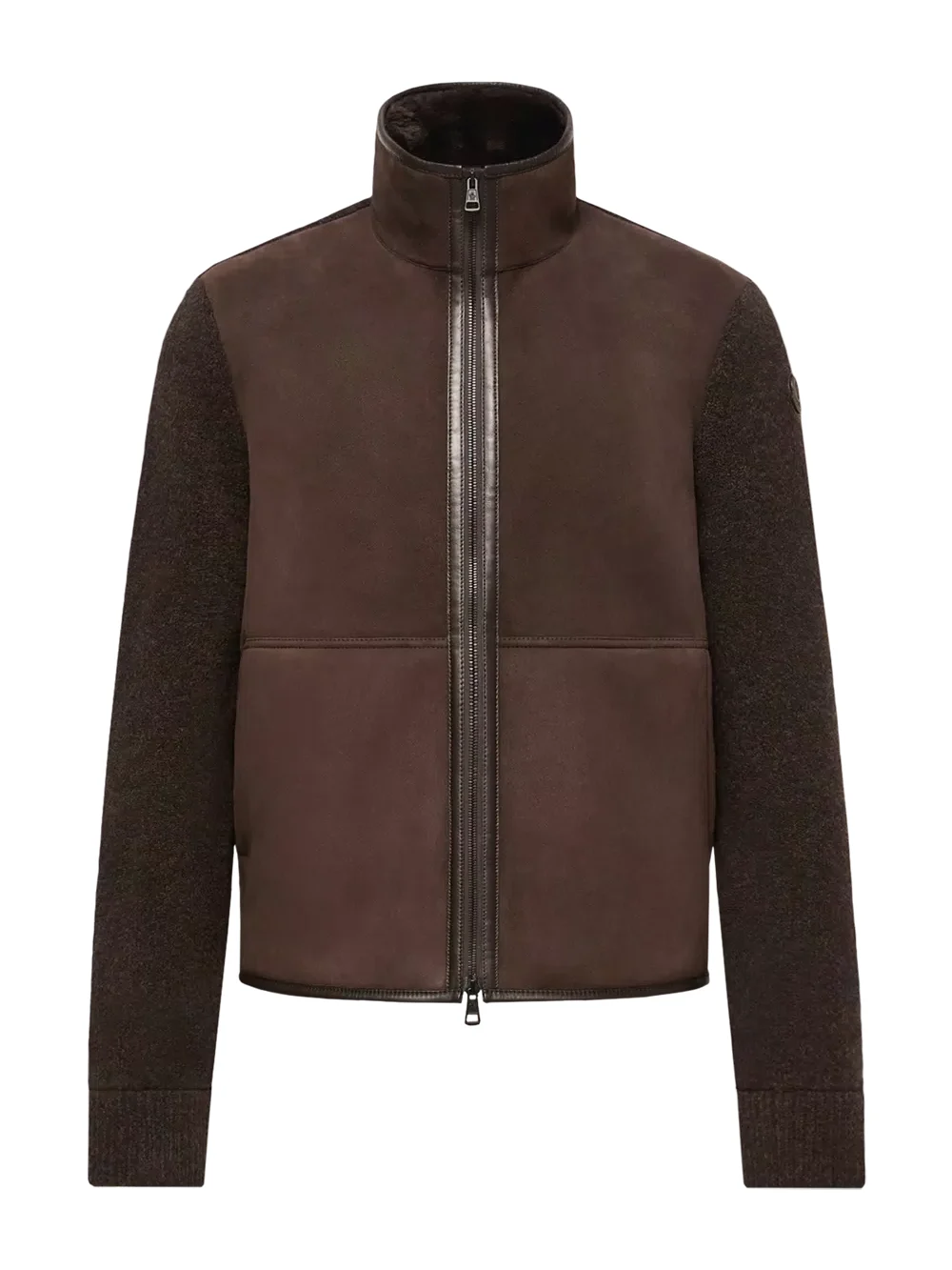 Wool Zip-up Cardigan