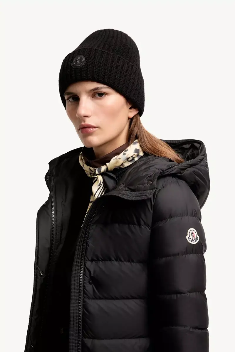 Moncler Khloesse Shearling-trimmed Hooded Long Down Jacket | Thumbnail 4 Moncler Khloesse Shearling-trimmed Hooded Long Down Jacket | Thumbnail 4