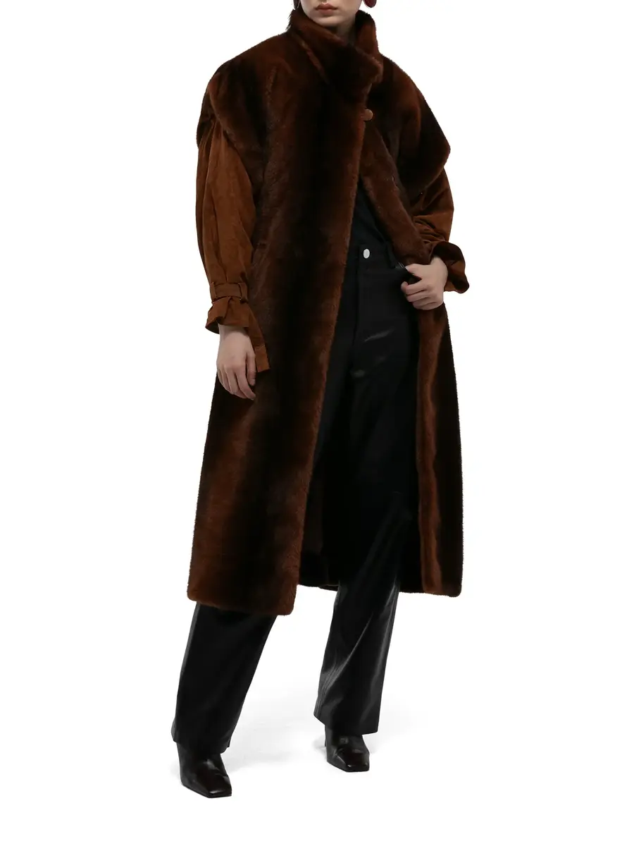 Ducie Harper Faux Fur Coat | Thumbnail 3 Ducie Harper Faux Fur Coat | Thumbnail 3