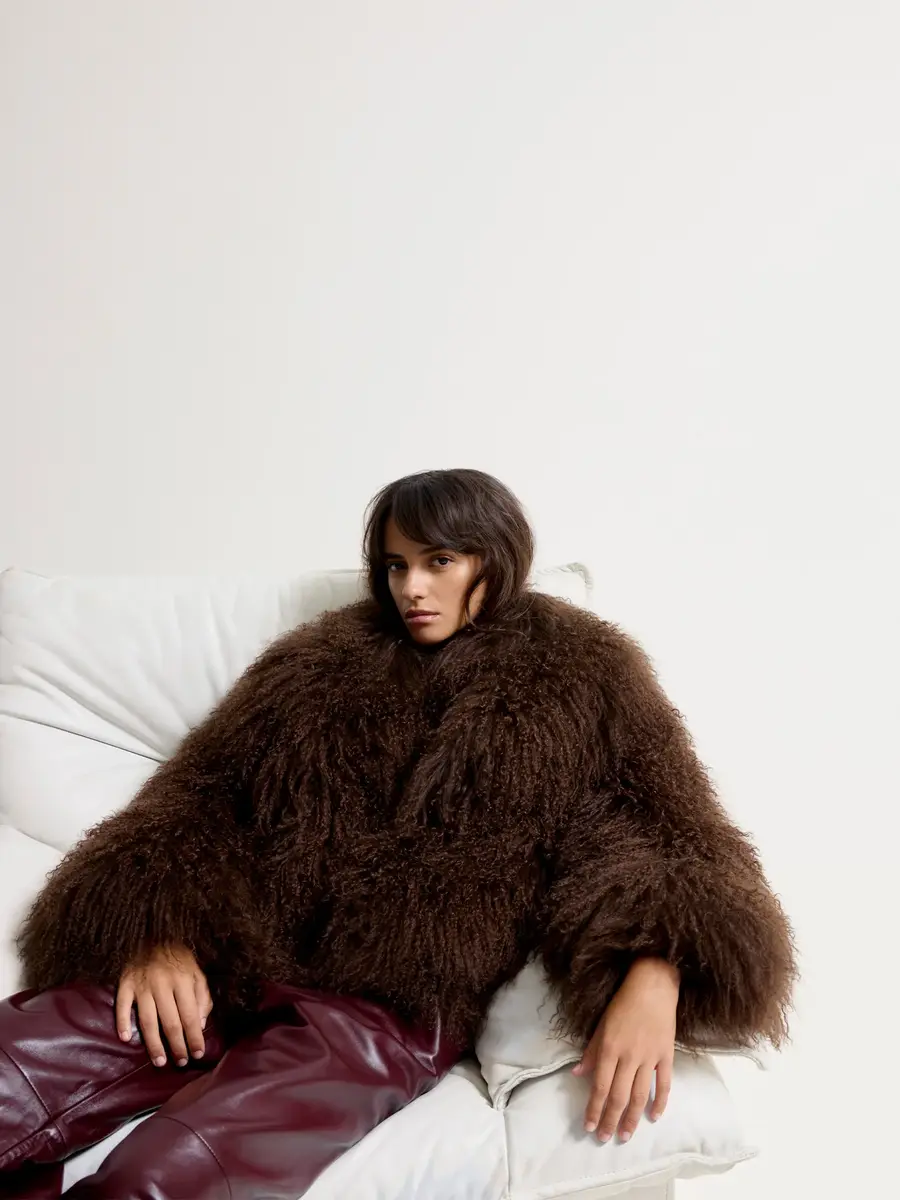 Ducie Rochelle Shearling Jacket | Thumbnail 2 Ducie Rochelle Shearling Jacket | Thumbnail 2
