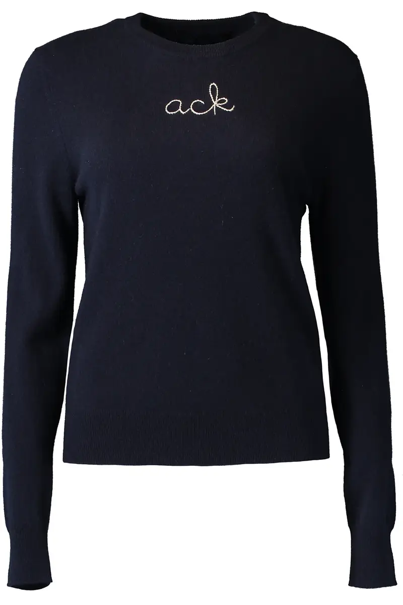 LINGUA FRANCA Ack Crewneck - Navy