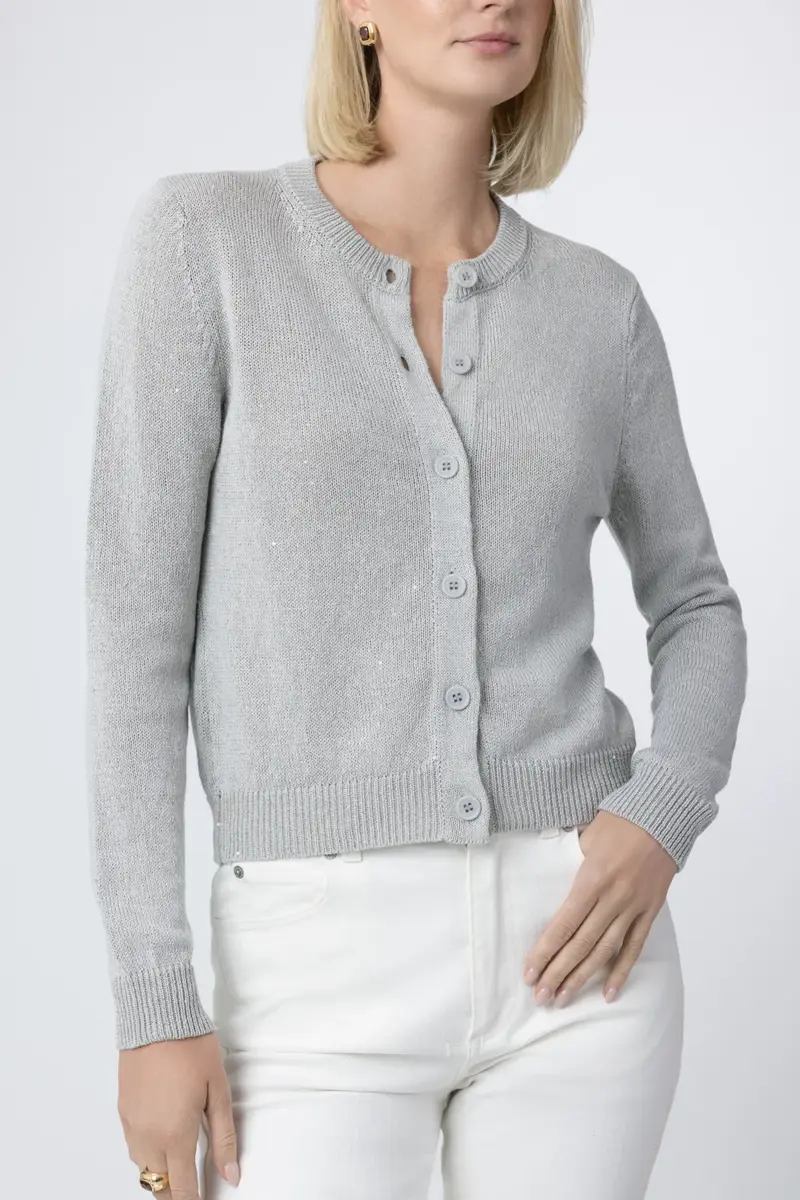 MISH Paillette Sequin Long Sleeve Cardigan | Thumbnail 2 MISH Paillette Sequin Long Sleeve Cardigan | Thumbnail 2