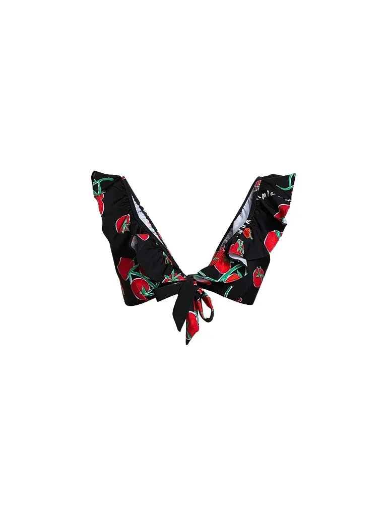 Milly Women's Pomodoro Ruffle Bikini Top